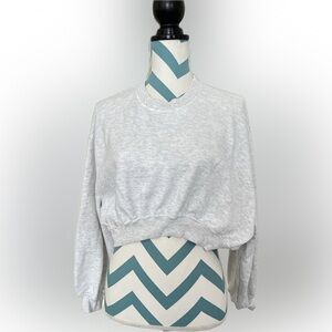 Zara Cropped Sweatshirt size Medium